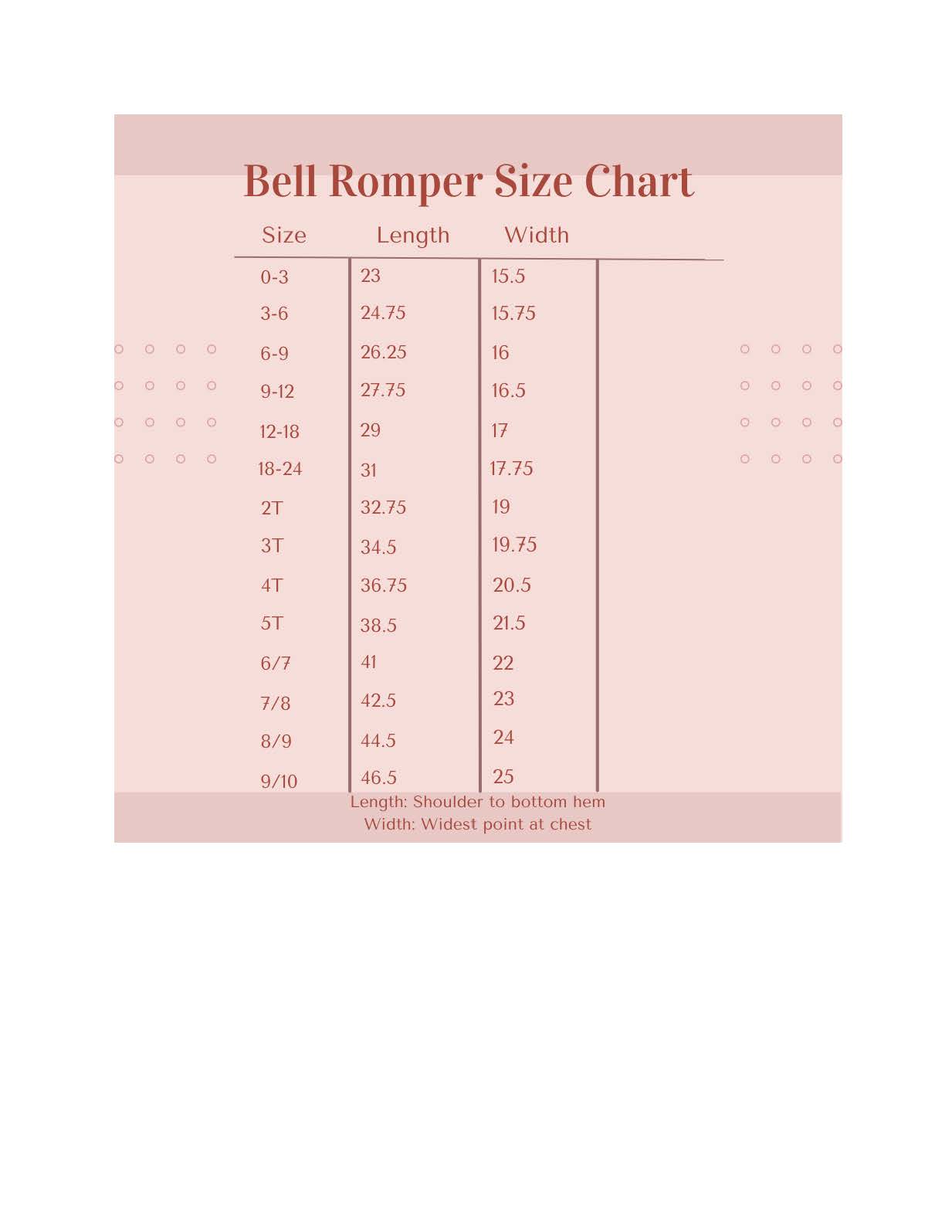 BELL ROMPER